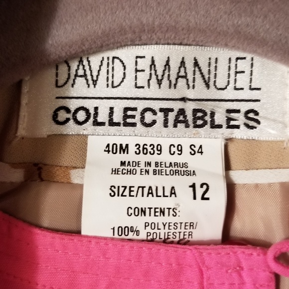 Skirtsuit, NWOT David Emanuel - Picture 4 of 4